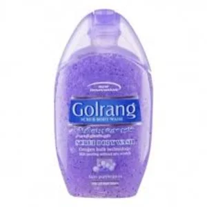 اسکراب صورت و بدن بنفش گلرنگ