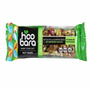 نات بار پسته و تخمه كدو هوبارا