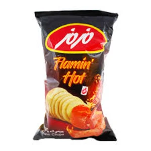 چيپس برگه ای تند و آتشين مزمز