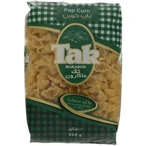 ماكارونی فرمی پاپ كورن تک ماکارون