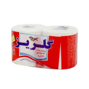 دستمال توالت گلريز | ۲ عددی