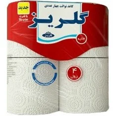 دستمال توالت گلريز | ۴ عددی