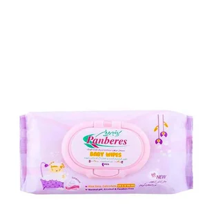 دستمال مرطوب با نرم كننده پنبه ريز