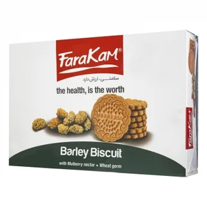 بيسكوييت جوانه گندم و شهد توت فراکام | 500 گرمی