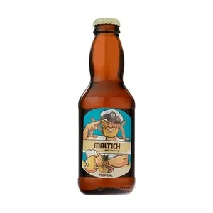 نوشيدنی مالت ايچ ليمویی شيشه‌ای