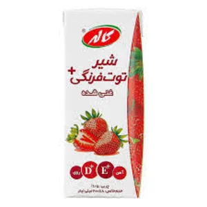 شیر توت‌ فرنگی کاله | ۲۰۰ سی‌سی