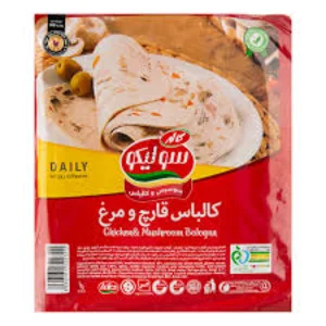 كالباس مرغ و قارچ پمينا كاله