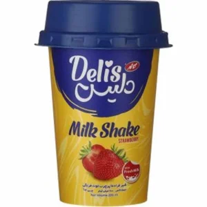 ميلک شيک توت فرنگی کاله | 200 سیسی