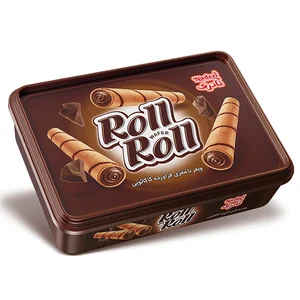 ويفر رول رول نادری با مغز كاكائو