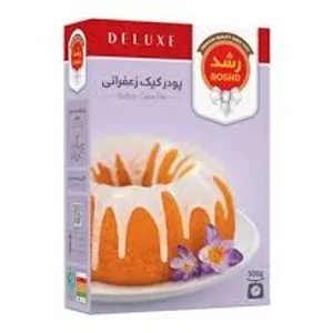 پودر كيک زعفرانی رشد | 500 گرم