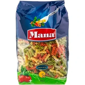 ماكارونی فرمی مته سبزيجات مانا