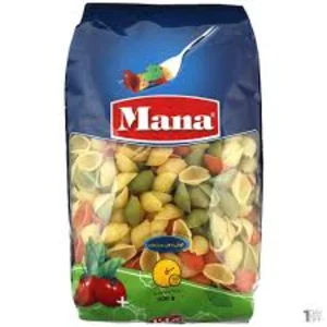 ماكارونی گوشی ماهی سبزيجات مانا