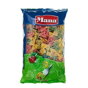 ماكارونی پروانه سبزيجات مانا